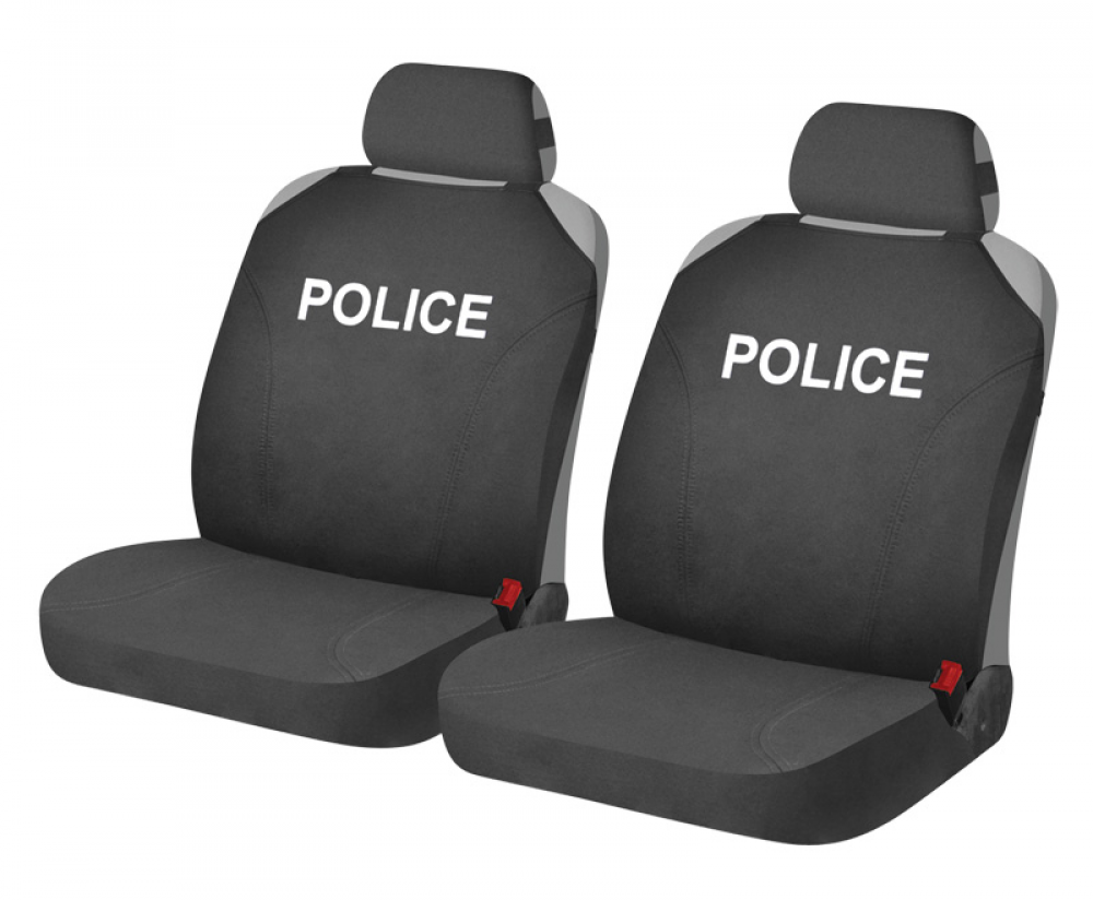 Накидки универсальные HOTPRINT POLICE на передние сиденья